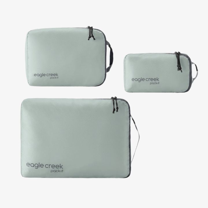 Eagle Creek Pack-It Isolate packing cube set in Storm Grey